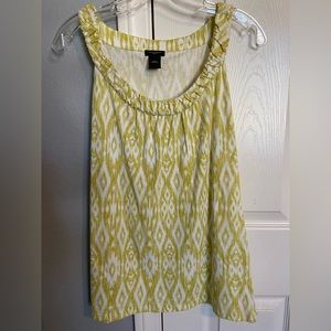Green Yellow Tank Top Women’s size Large Worn Multiple times but great condition